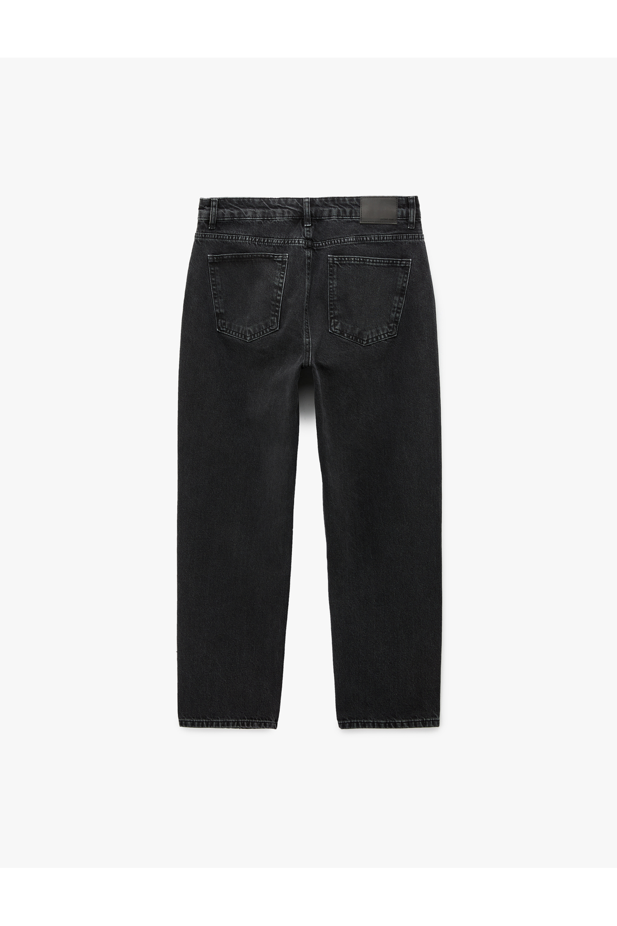 Koton  Pamuklu Normal Bel Vintage Straight Fit Jean Pantolon - Görsel 5