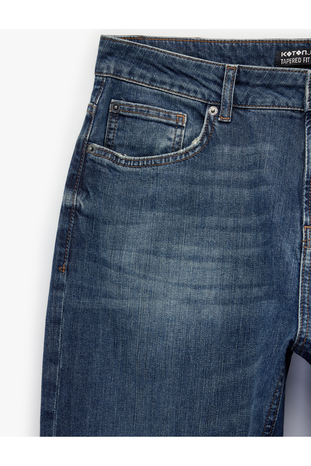 Koton Normal Bel Regular Fit Tapered Jean Pantolon - Joe Jean görsel 6