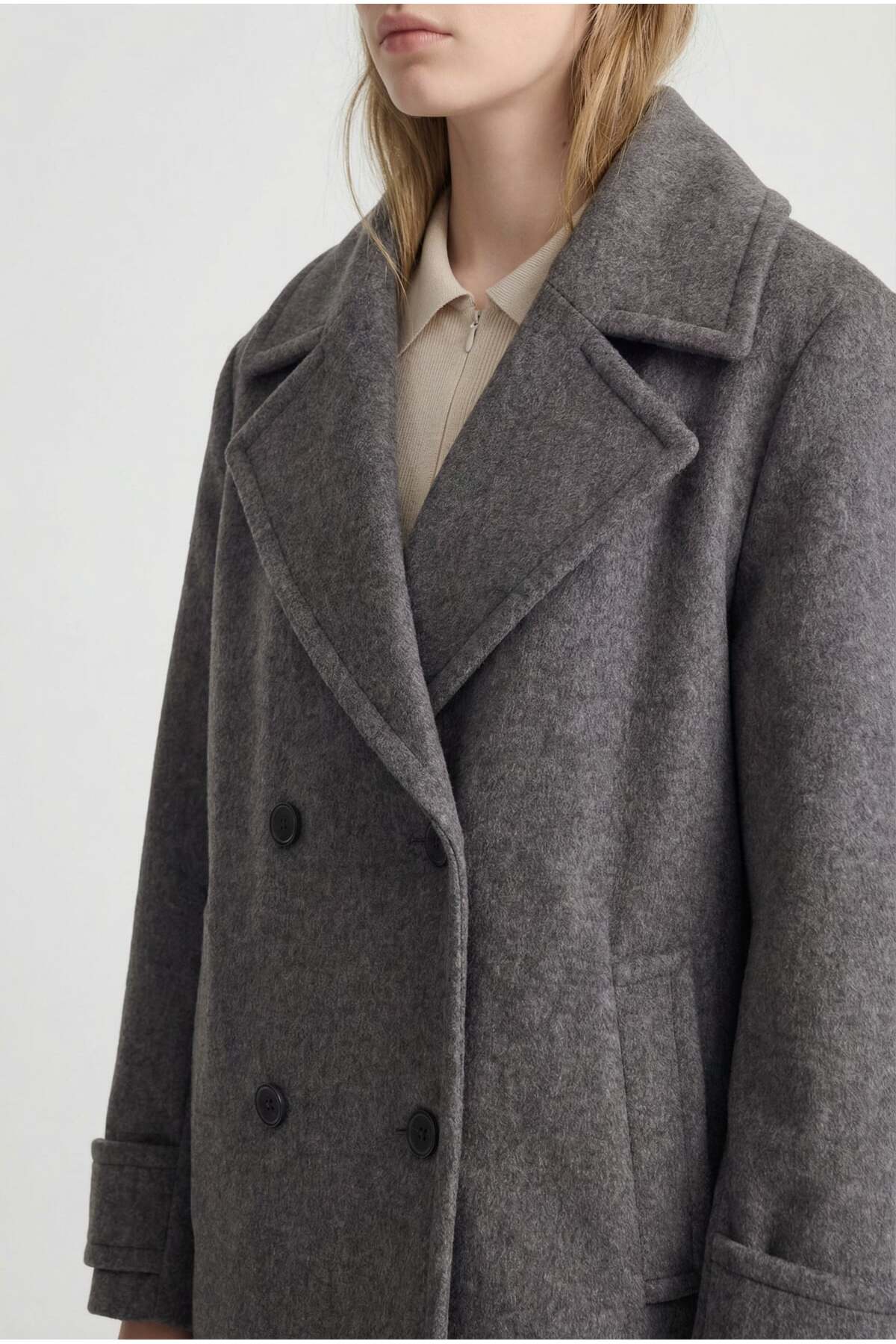 PAULMARK  Kadın Kısa Kaban - Görsel 7