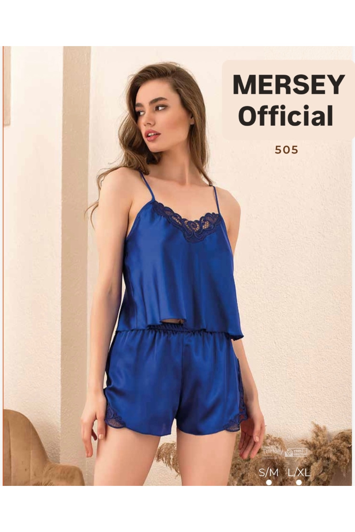 MERSEY Gecelik Şortlu Takım