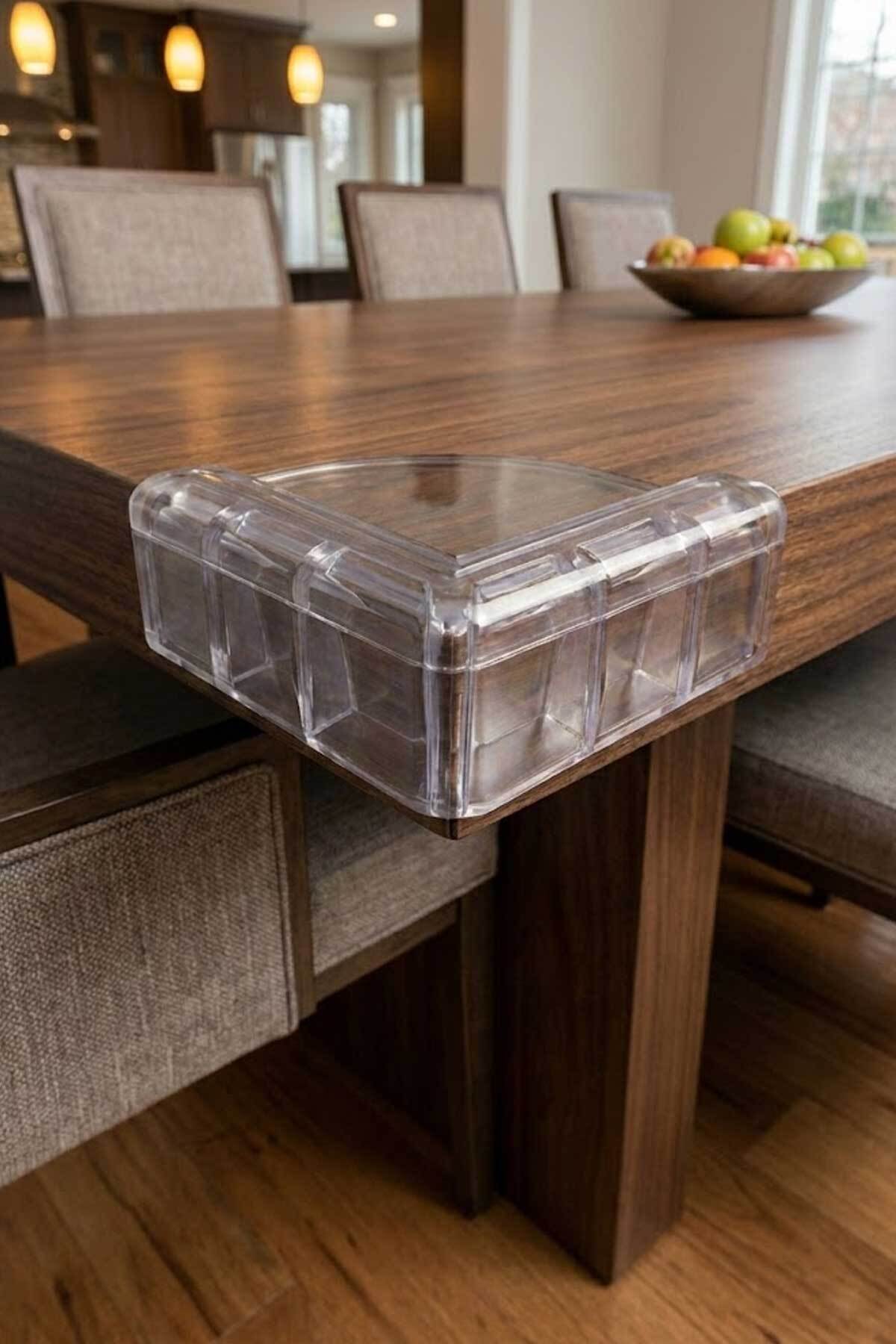 RevuBaby 16 Adet Silikon Bebek Çocuk Masa Kenar Koruyucu Mobilya Köşe Koruyucu Bebek Kafa Çarpma Önleyici fotoğrafı 4 (önizleme)