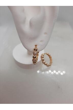 xUPING Dorika Gold tasarım çelik küpe