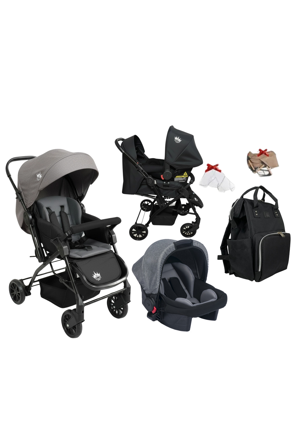 4Baby Olympus Çift Yönlü Bebek Arabası Travel Puset Çanta