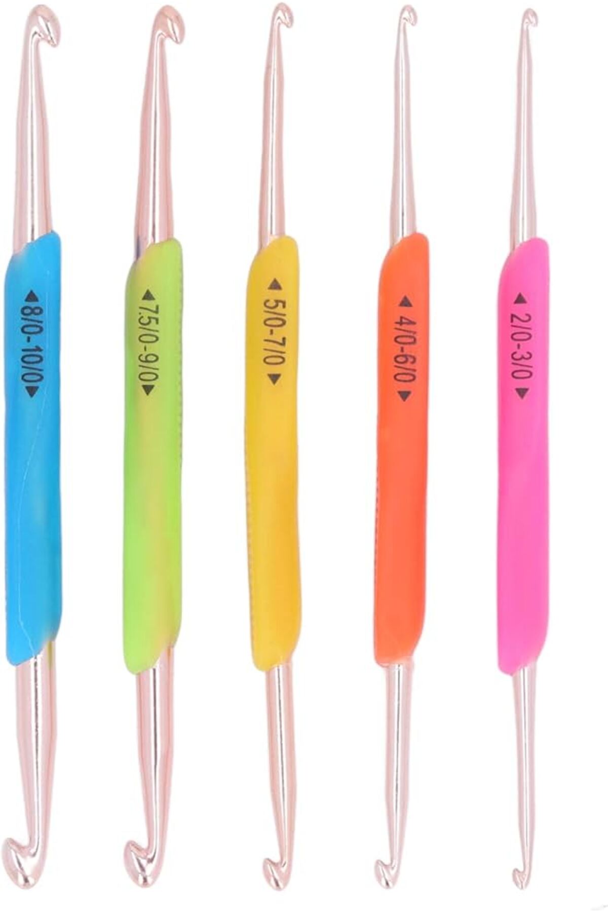 Double-Sided Crochet Set (5 pcs tıg 10 Different Numbers