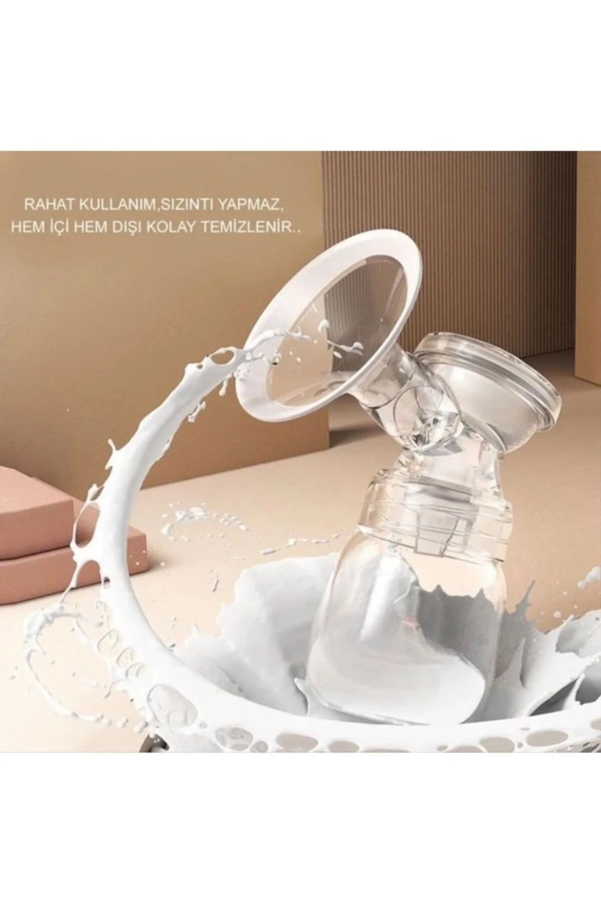 MorOflan Çift Elektrikli Göğüs Pompası I Elektrikli Süt Pompası ISüt Sağma Makinesi I Anne Sütü Sağma Pompası fotoğrafı 5 (önizleme)