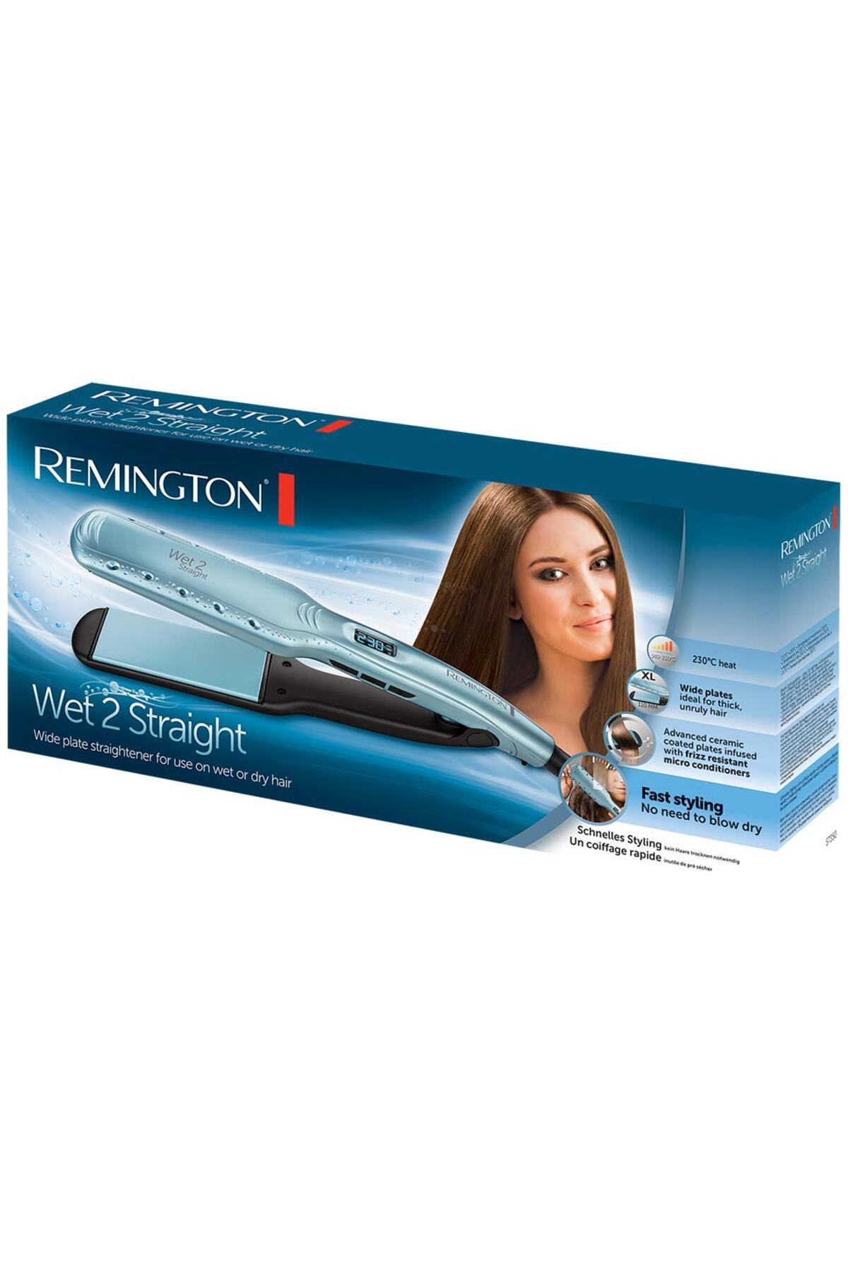 اتو موی صفحه پهن Wet2Straight مدل S7350 — B07N9CTXRP — تصویر 2 از 3