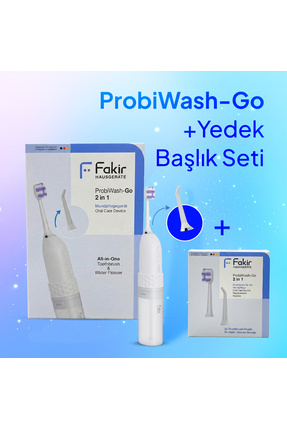 Fakir ProbiWash Go 2in1 Elektrikli Diş Fırçası-Ağız Duşu/İkisi Bir Teknoloji ...