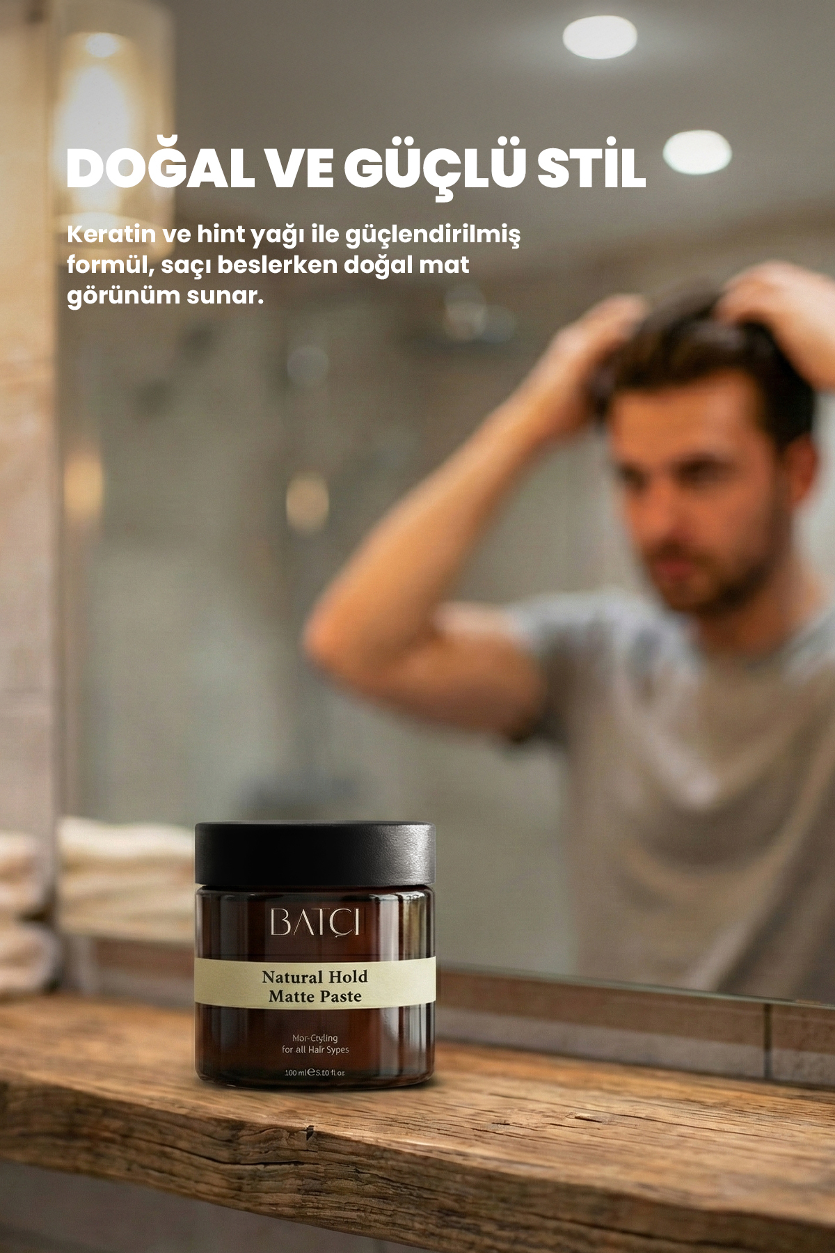 Orta Tutuşlu Mat Wax — 8684808759326 — تصویر 3 از 4