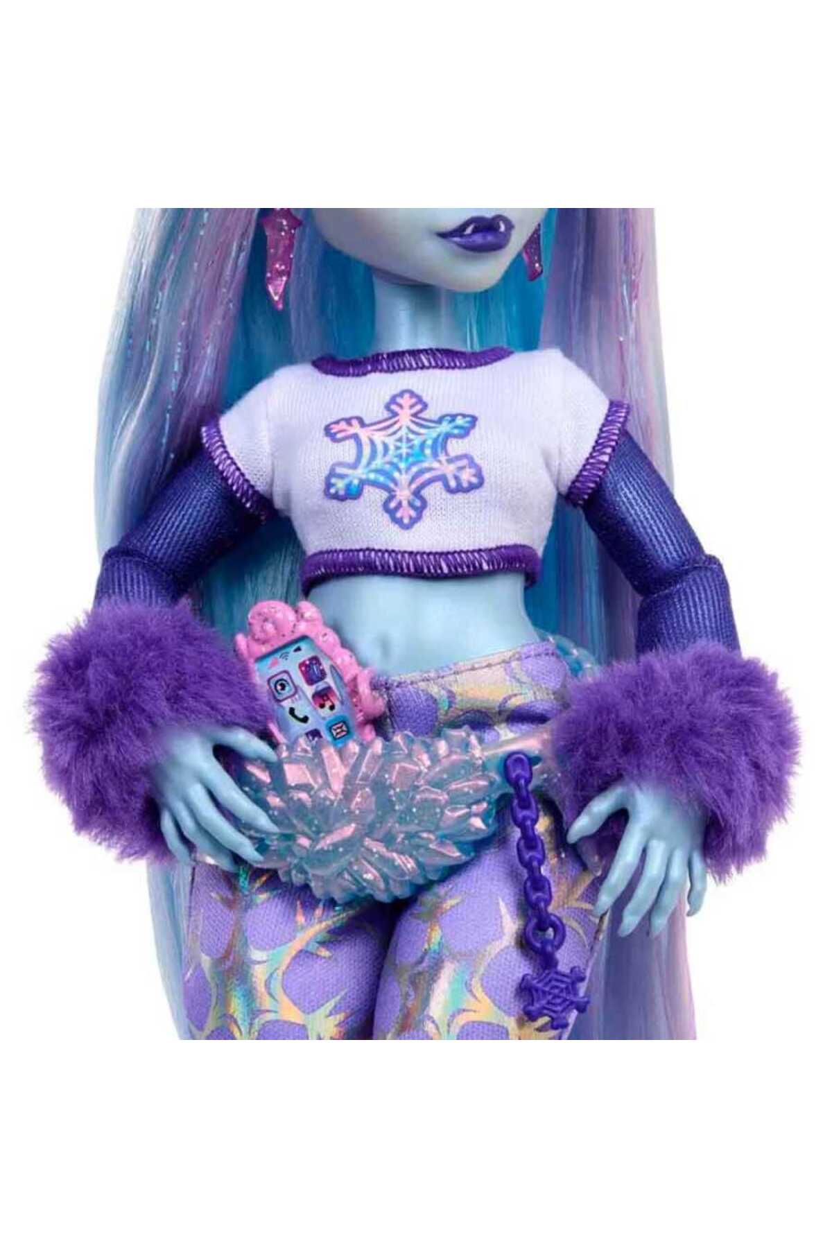 MONSTER HIGH Doll Abbey Bominable Koleksiyon Bebek HNF64 fotoğrafı 4 (önizleme)
