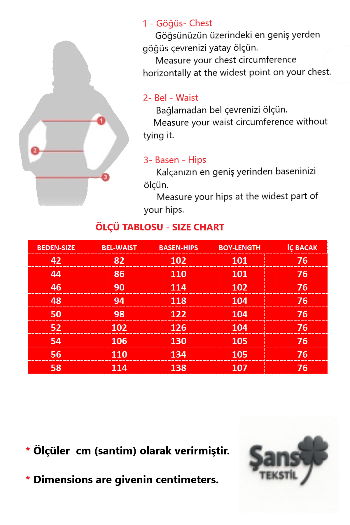 Şans  Kadın Büyük Beden Kahverengi, Bel Lastikli, Ön Taş İşli Cepli Eşofman Alt 65N39394 - Görsel 2