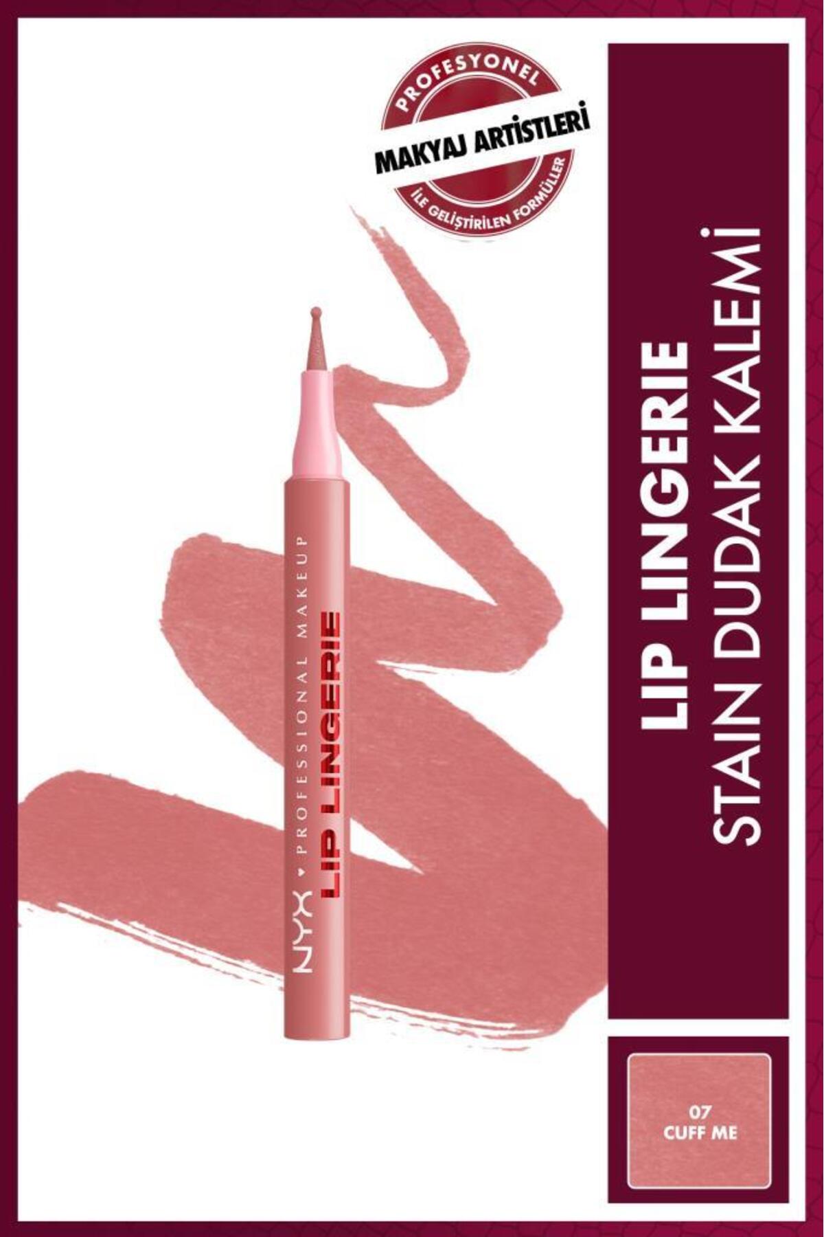 NYX Professional Makeup Lip Lingerie Stain Dudak Kalemi - 07 Cuff Me - Fiyatı, Yorumları
