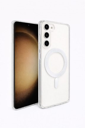 Vissona Samsung Galaxy S23 Uyumlu Kamera Korumalı Magsafe Wireless Şarj Özell...