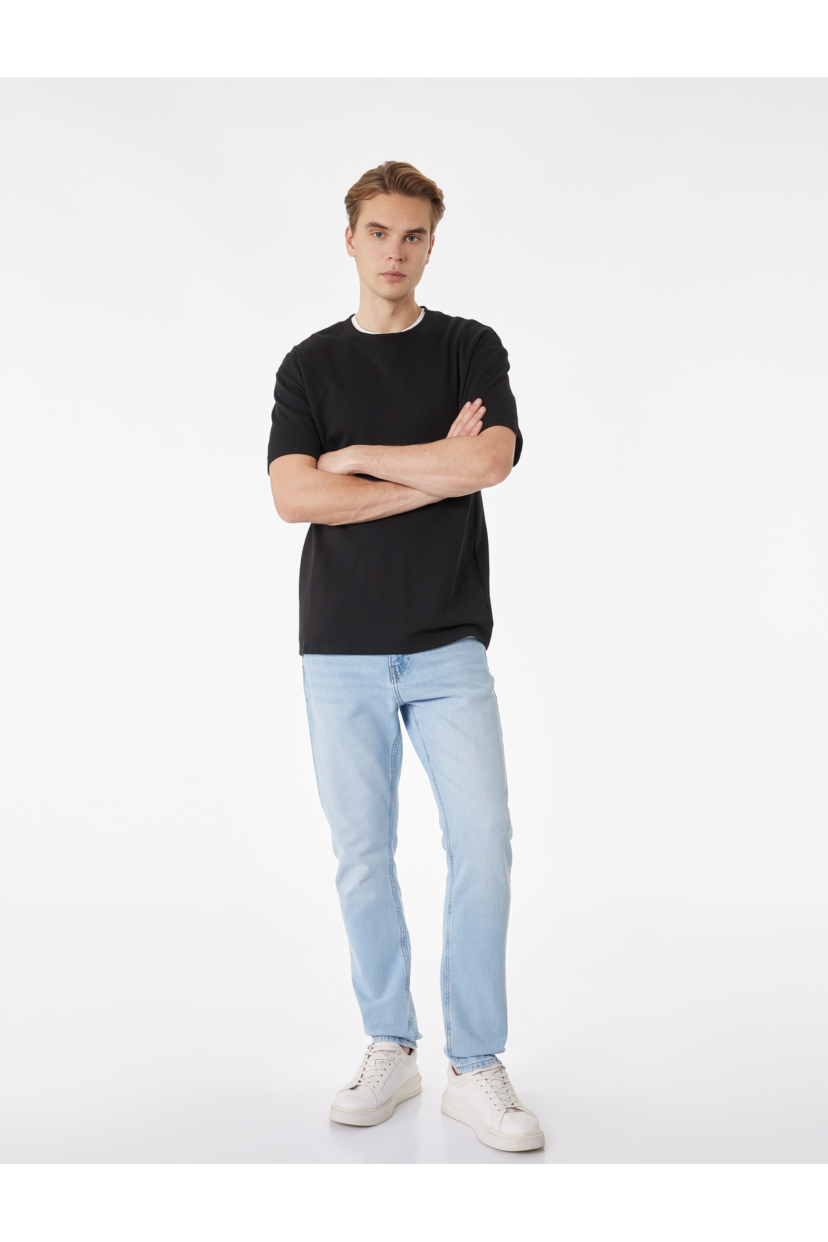 Pamuklu Normal Bel Slim Fit Jean Pantolon - Brad Jean