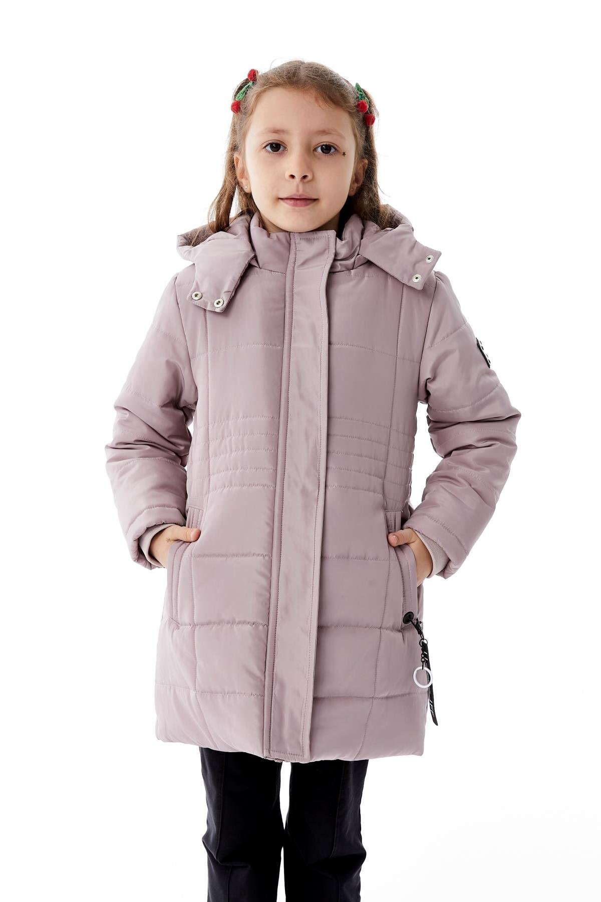 Girls Hooded Winter Inflatable Coat 51355