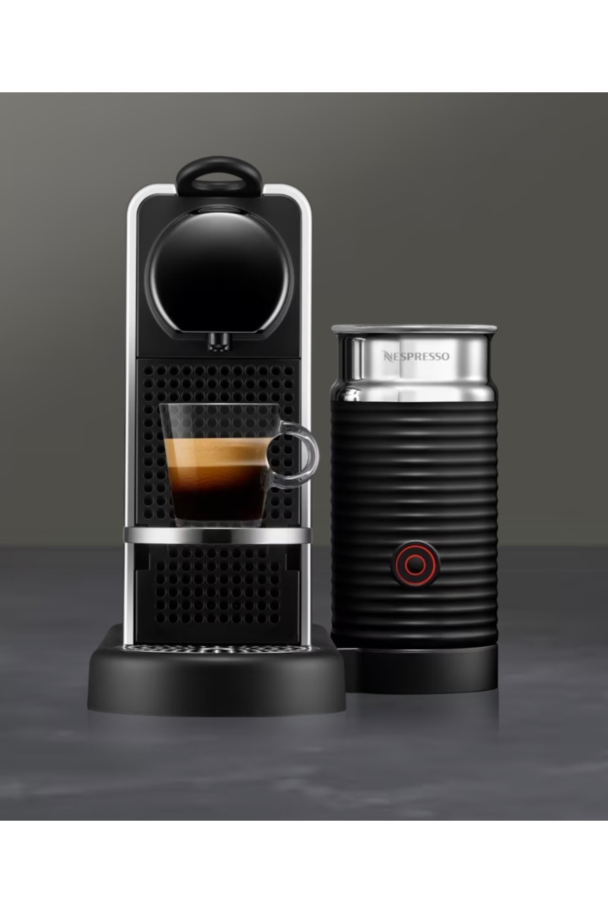 Nespresso Citiz Platinum C145 & Aeroccino 3 Süt Köpürtücü - Fiyatı