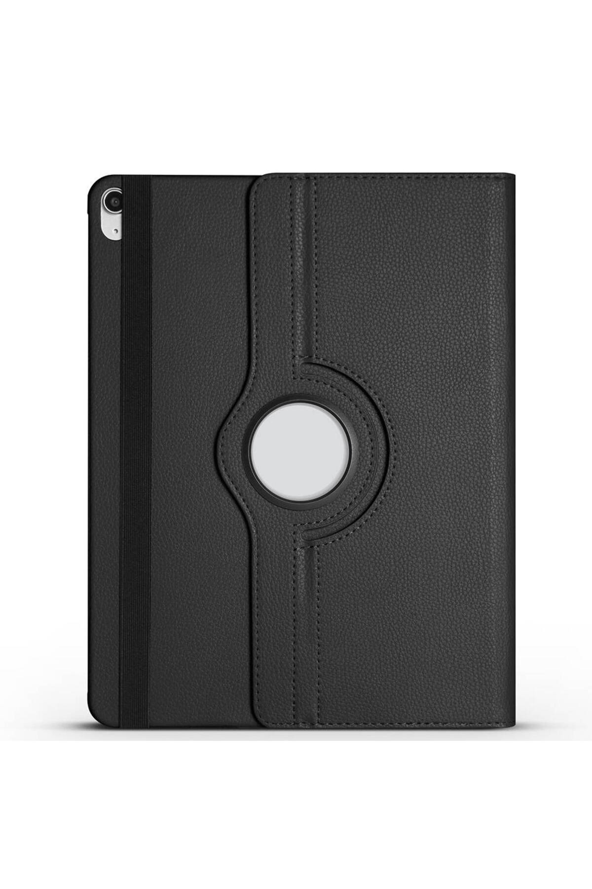 iPad Air 13 2025 M3 ZPRB Dönebilen Standlı Kılıf - Siyah