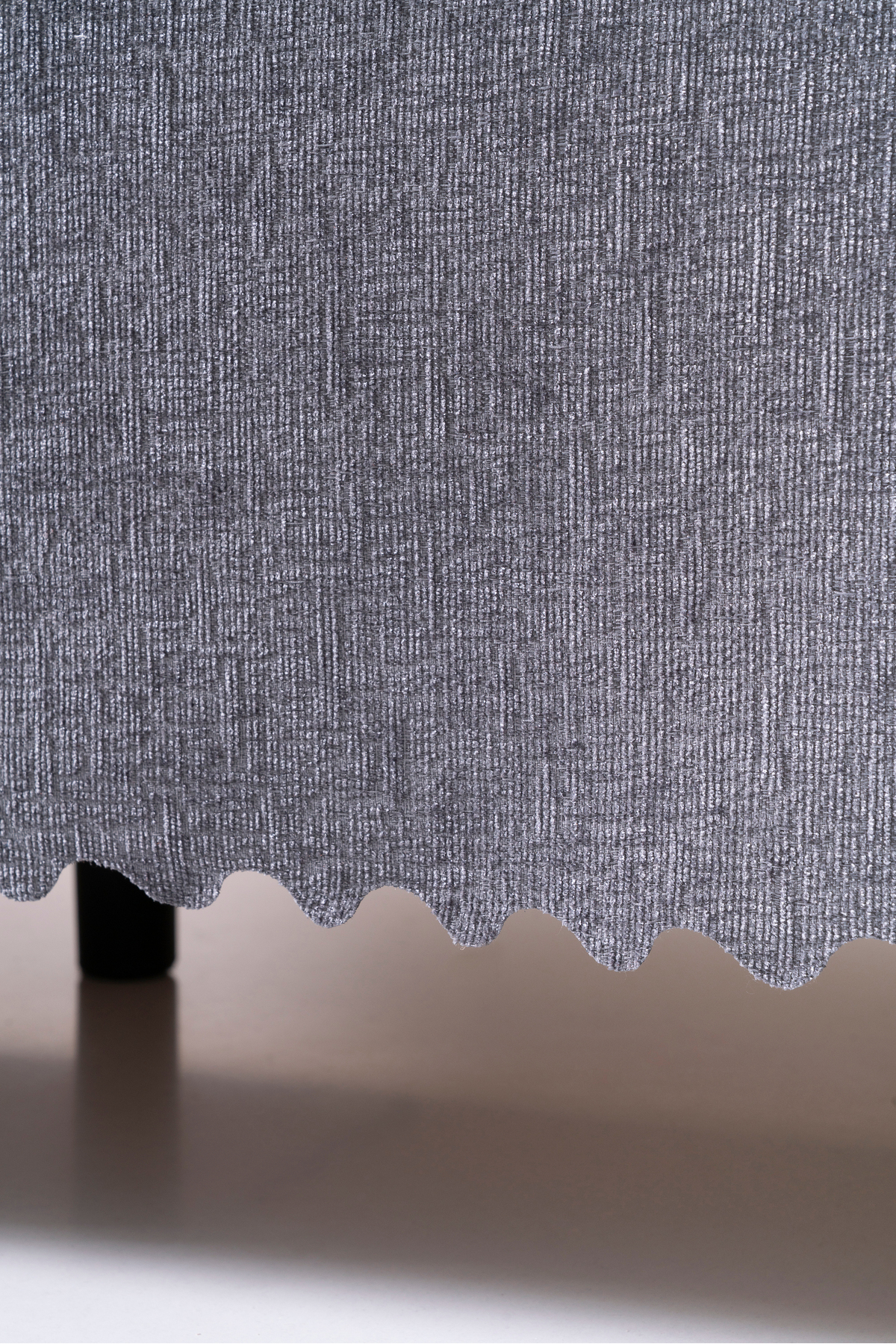 Antrasit 175X215 cm Premium Koltuk Örtüsü Şönil Jakarlı Kumaş Yüksek Kalite Kaydırmaz Yıkanabilir