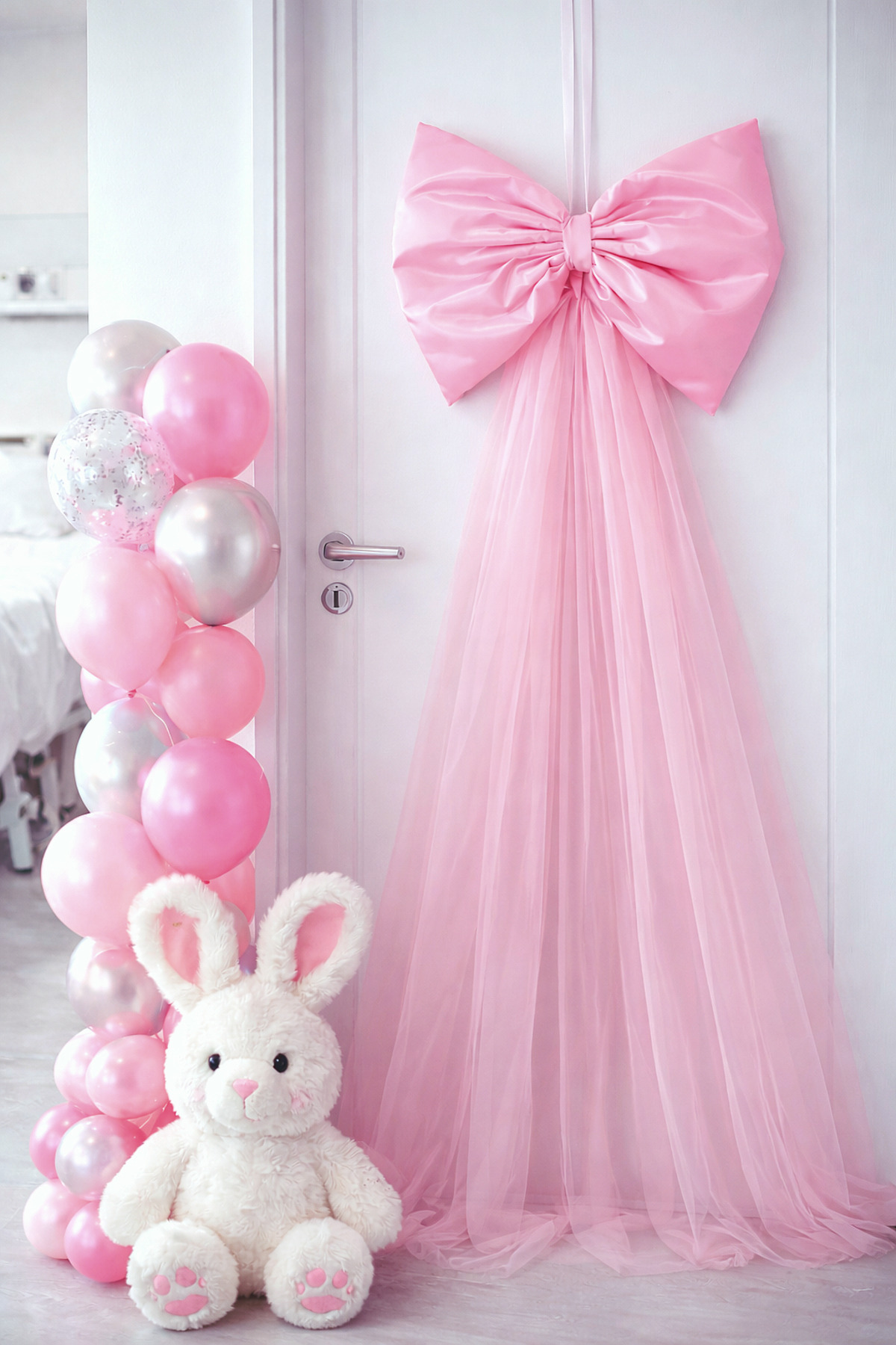 Hospital Room Door Decoration Bow Baby Room Door Decoration