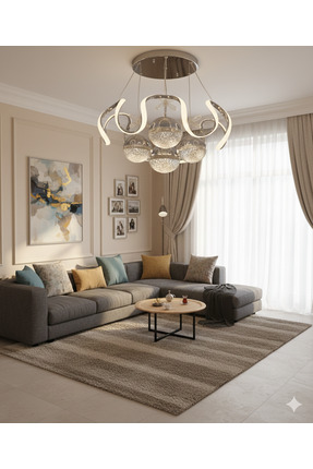 icon line Avize Led Modern Salon ve Oturma Odası