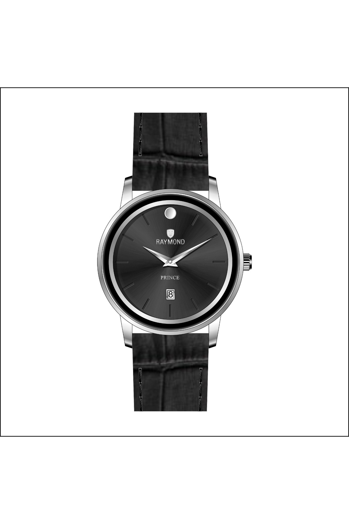 RYM-1036-SS-BK Men's Watch