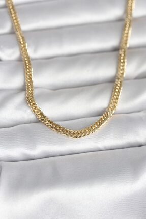 atastore2017 CM 14K Gold Renk Zincir Model 45 cm Kadın Kolye - Lisinya