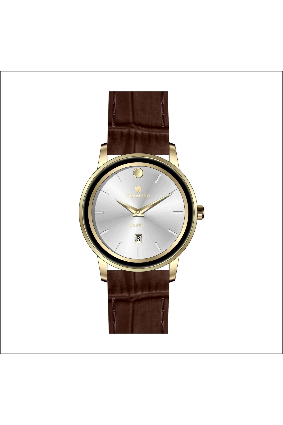 RYM-1036-GOLD-BRW-W Men'sWatch