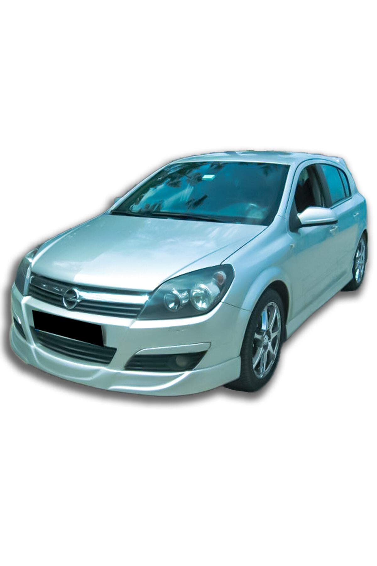 Opel Astra H 2004-2007 Makyajsız Kasa uyumlu Boyasız plastik Ön Tampon Eki