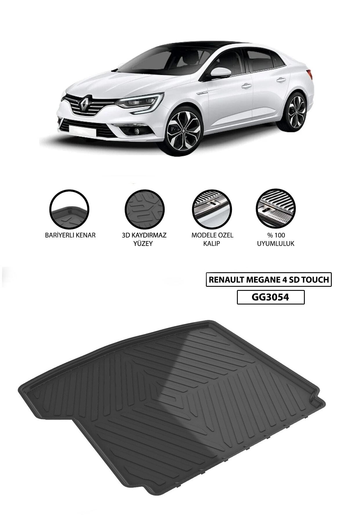 Renault Megane 4 Sd uyumlu Touch Bagaj Havuzu