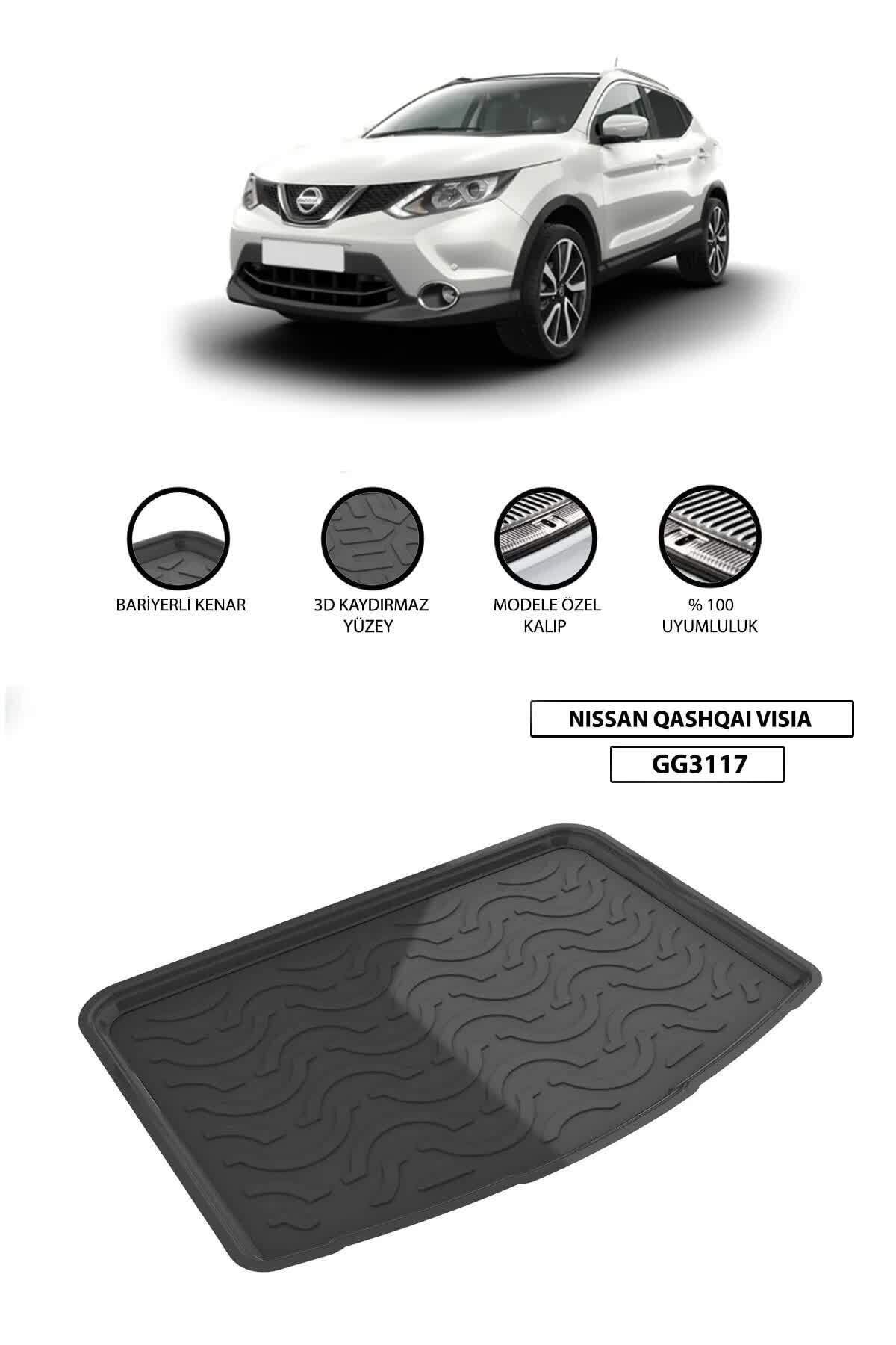 Nissan Qashqai Visia Bagaj Havuzu