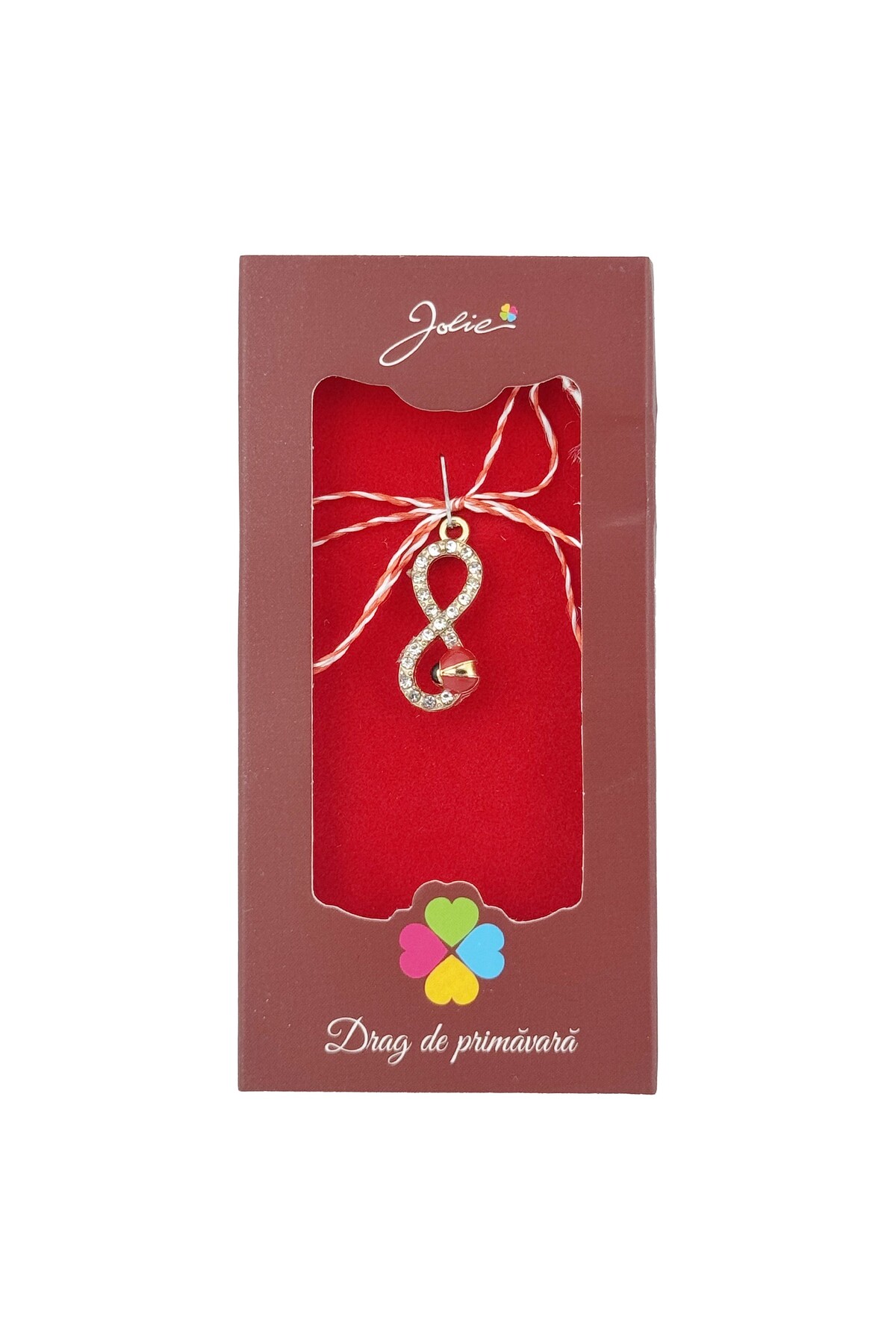 Flippy Martisor Pandantiv, Jolie, Drag de Primavara, Model Infinit / Buburuza...