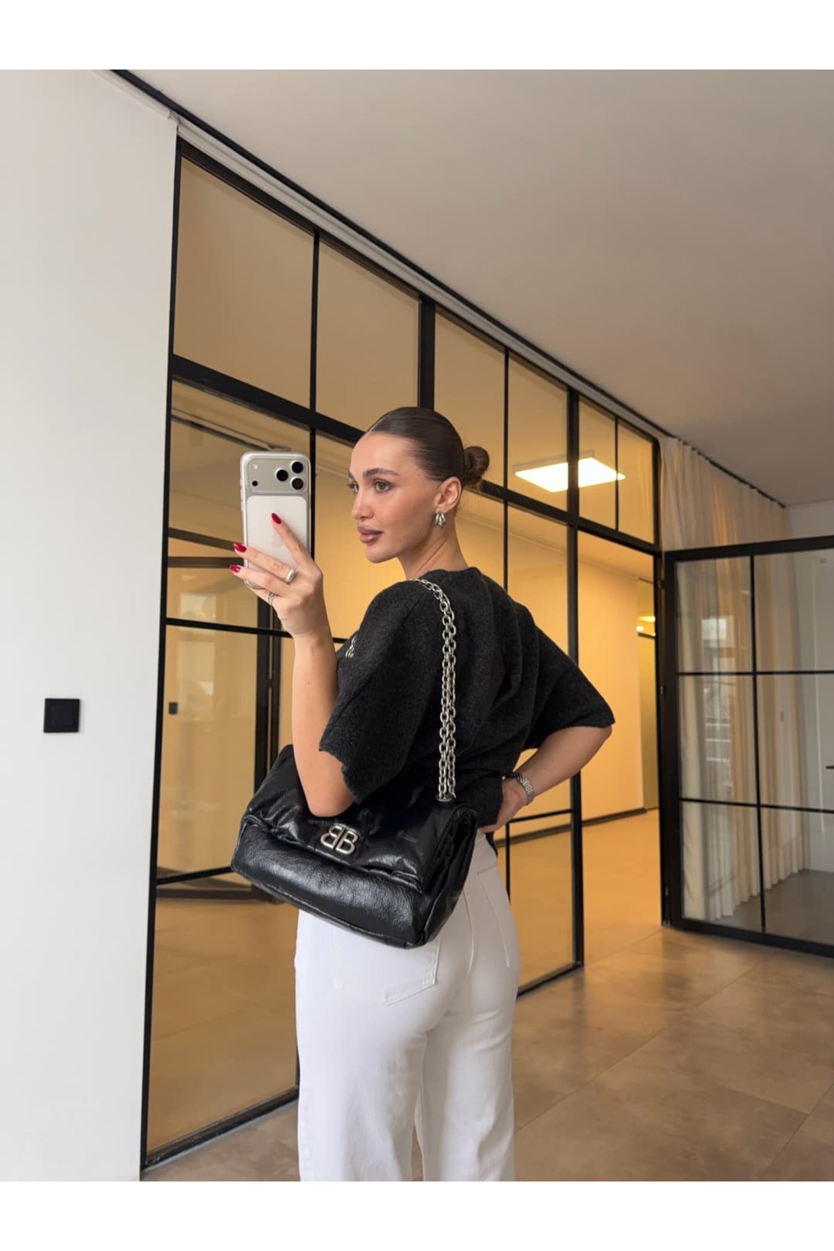 BB Bensu Buyruk  WİDELEG BEYAZ AURELİA JEAN - Görsel 3