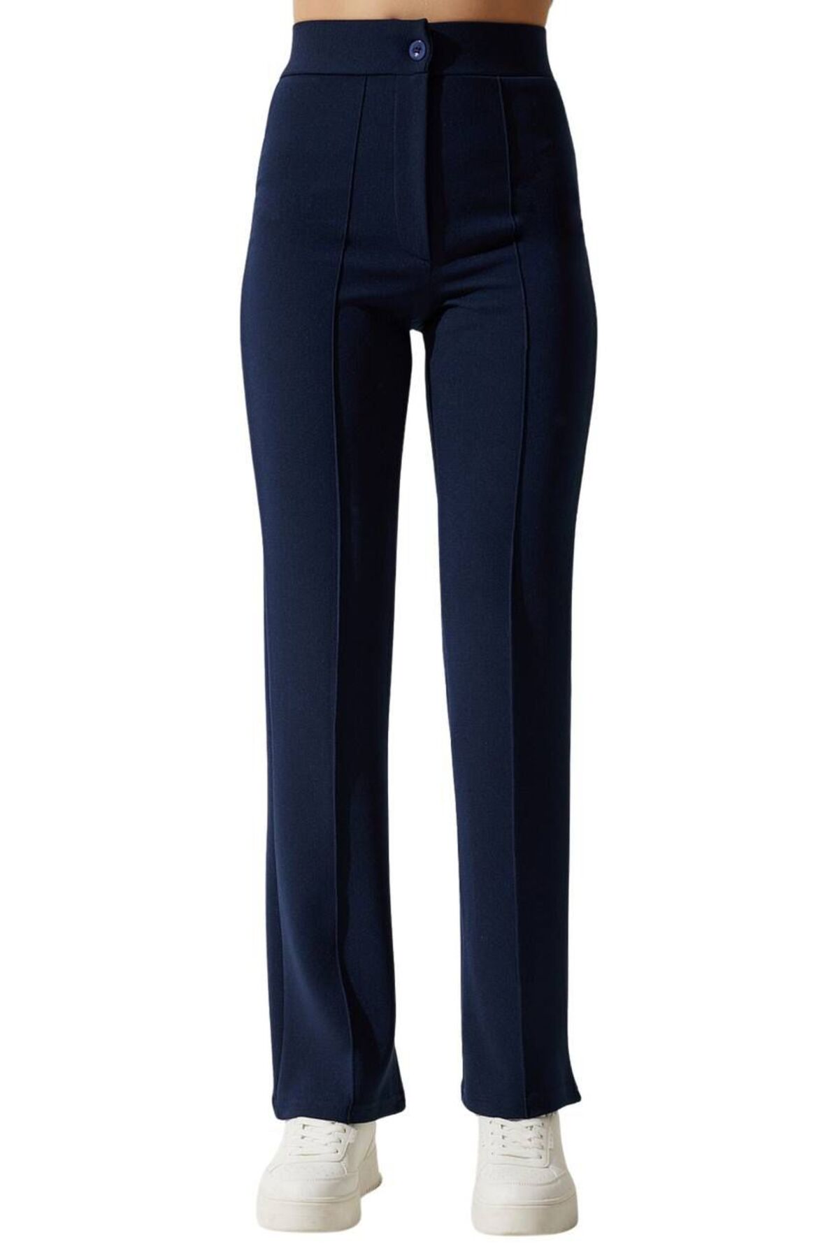 Spandex Leg Trousers with Grass