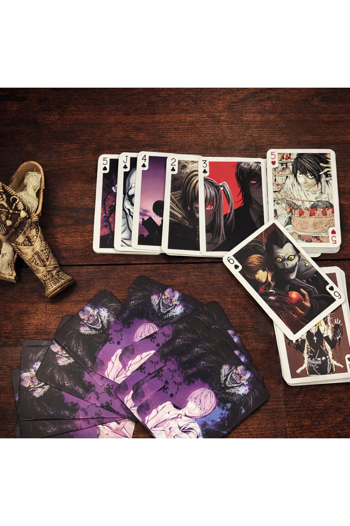 DEATH NOTE プレミアムエディション トレーディングカード　ラスト GIFT Death Note Temalı Premium Oyun Kartı Seti - Fiyatı