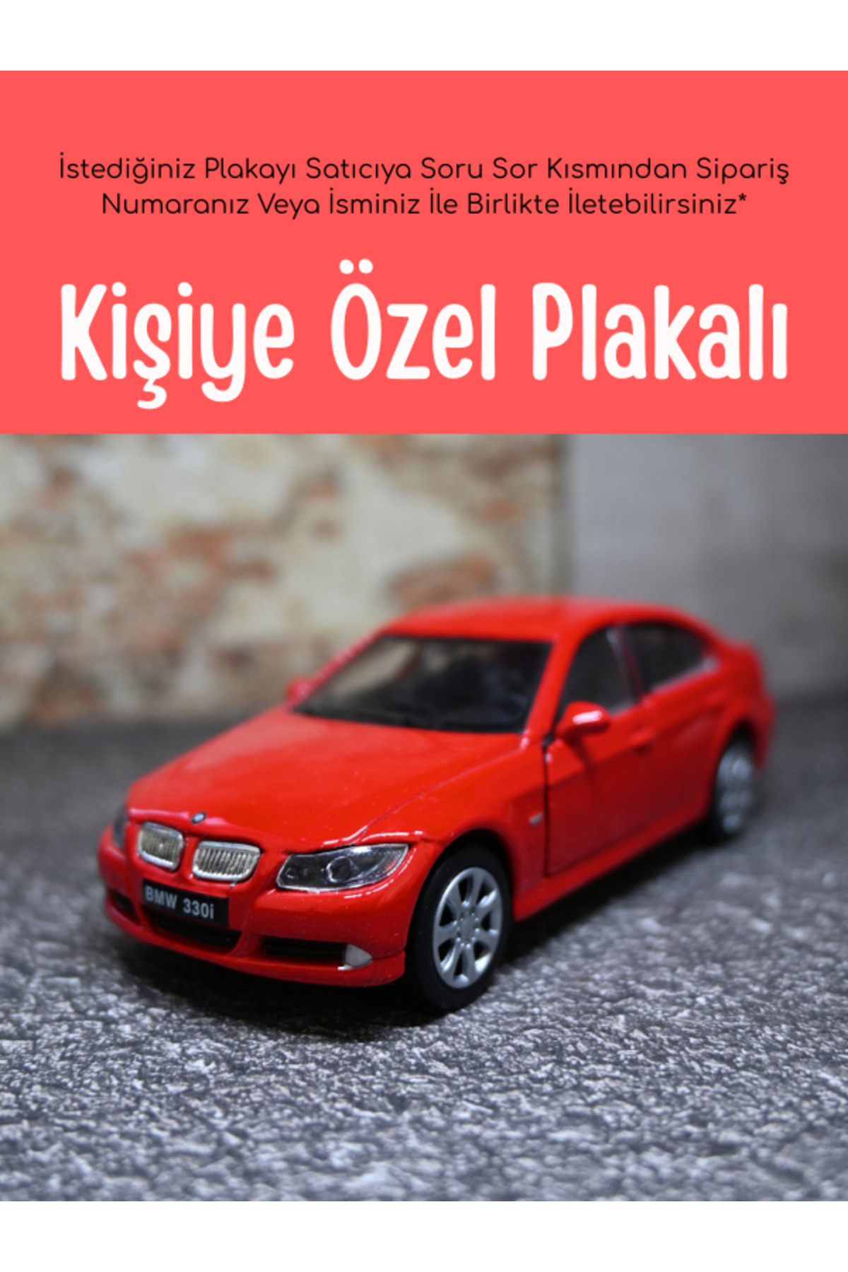 ミニカー  330i COUPE bebeym Bmw 330i Metal Araba 1:36 Kırmızı - Fiyatı, Yorumları