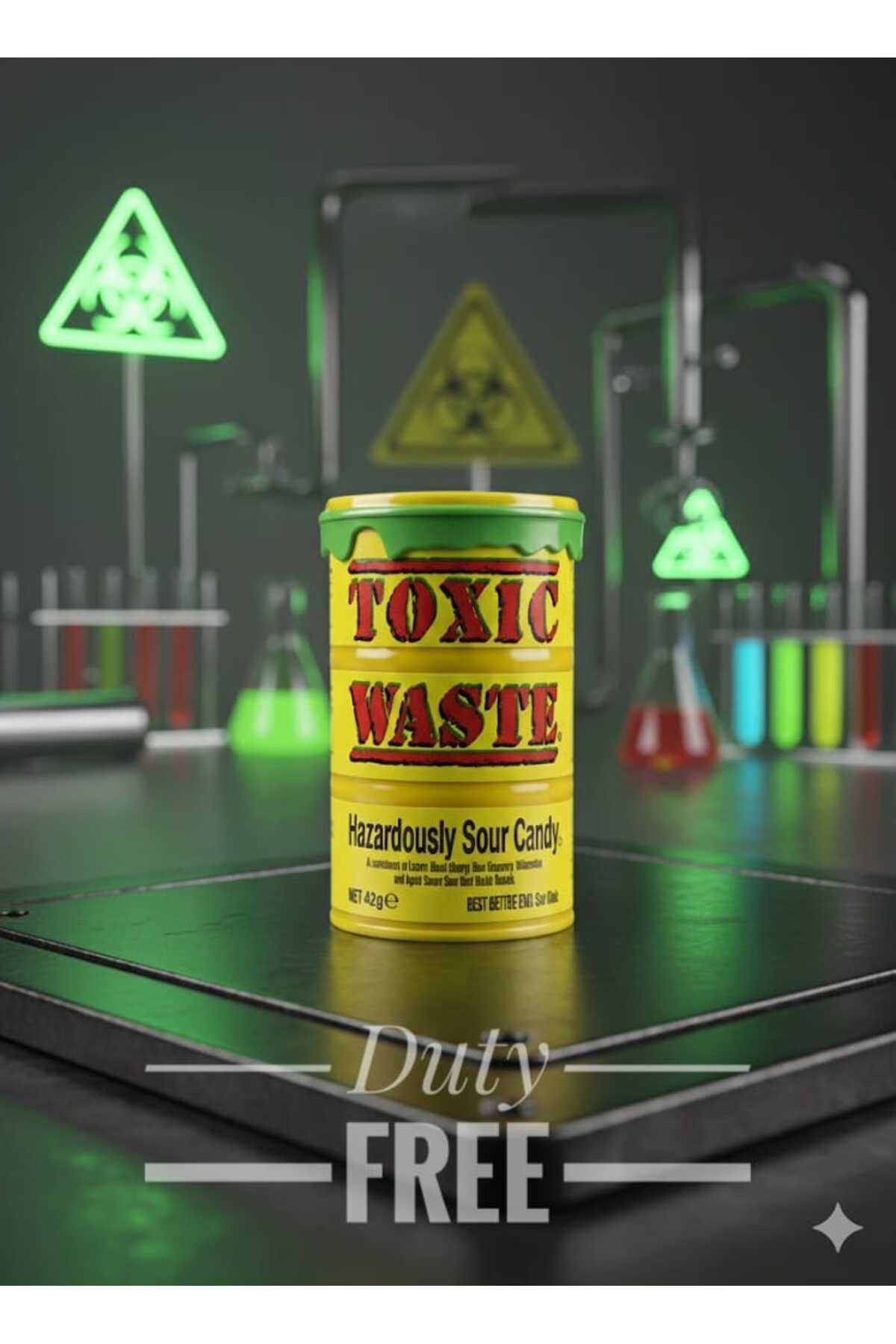 Waste(twice) - YU0505 hijazigroup Toxic Waste Ultra-Sour Candy42 GR - Fiyatı, Yorumları