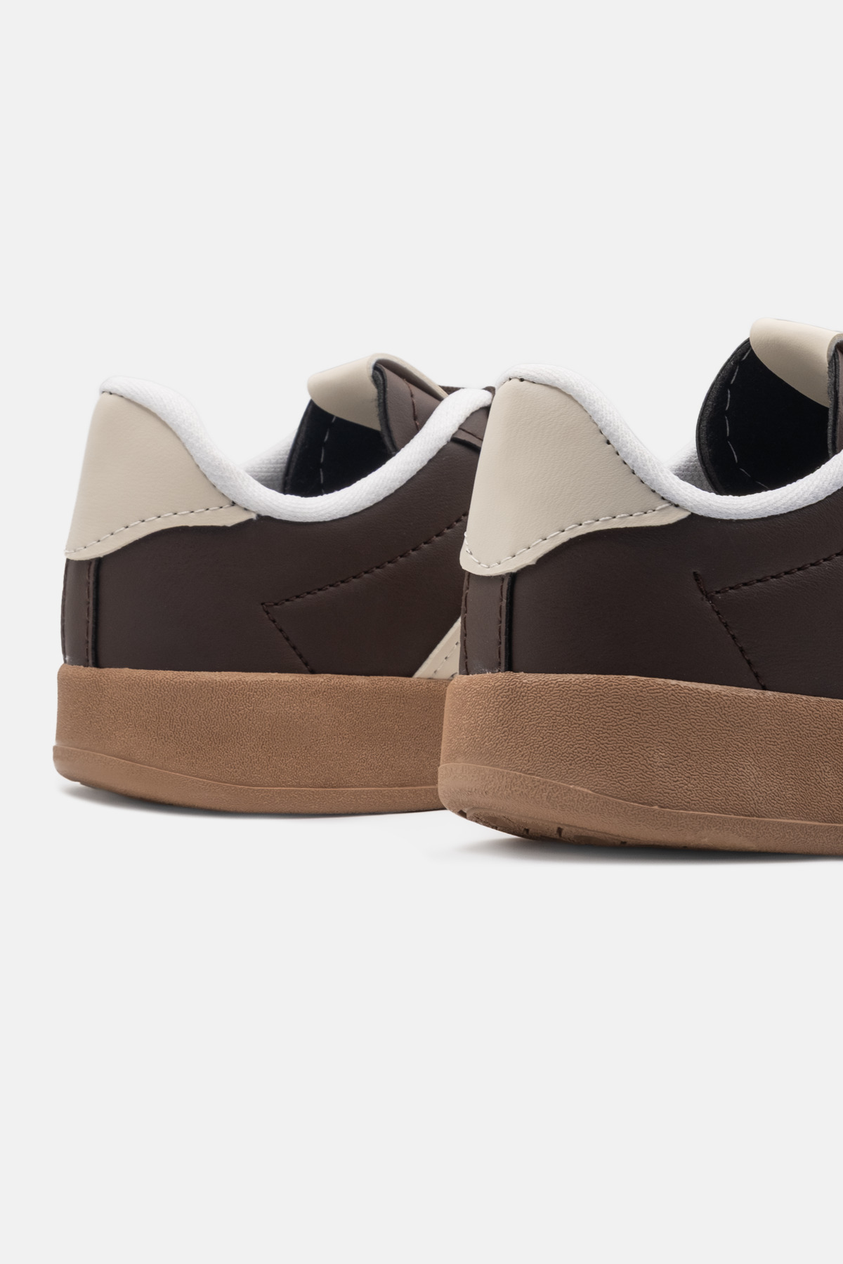 Beınsteps  Sneaker Unisex Kadın Erkek Model Hafif Taban Kahve Bej Günlük Spor Ayakkabı - Görsel 7