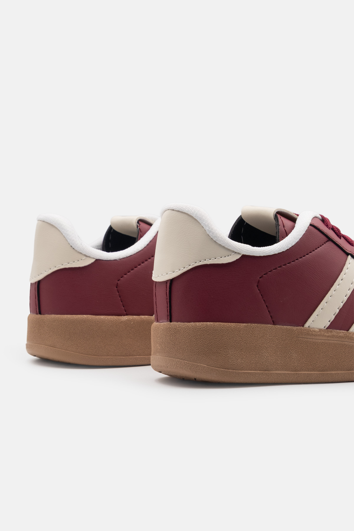 Beınsteps  Sneaker Unisex Model Hafif Taban Bordo Günlük Spor Ayakkabı - Görsel 7