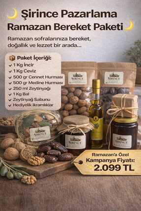 Şirince pazarlama RAMAZAN PAKETİ 1