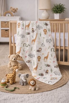 Pico Baby Çok Amaçlı 2 Katlı Müslin Örtü & Battaniye / %100 Pamuk / Oeko-teks...