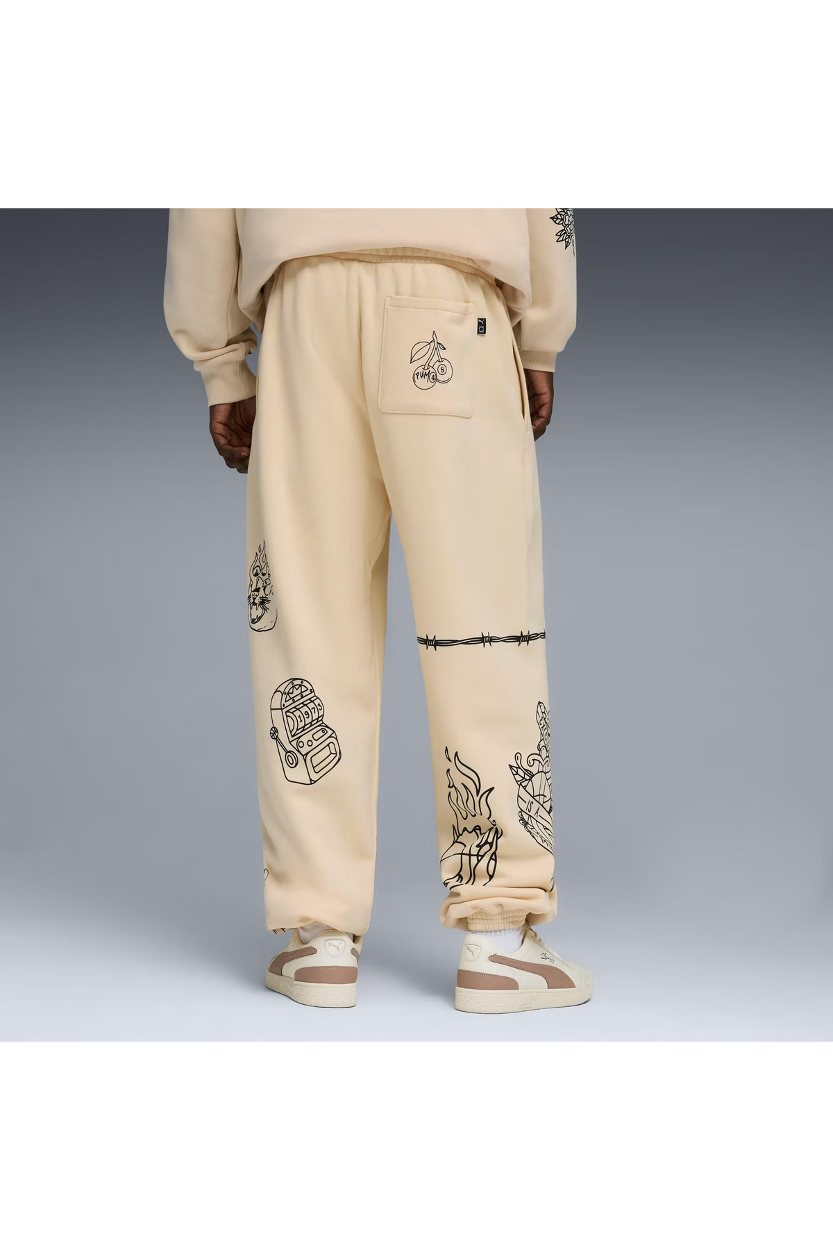 شلوار گرمکن ورزشی مردانه راسته | آدیداس adidas 634656 - تصویر 4