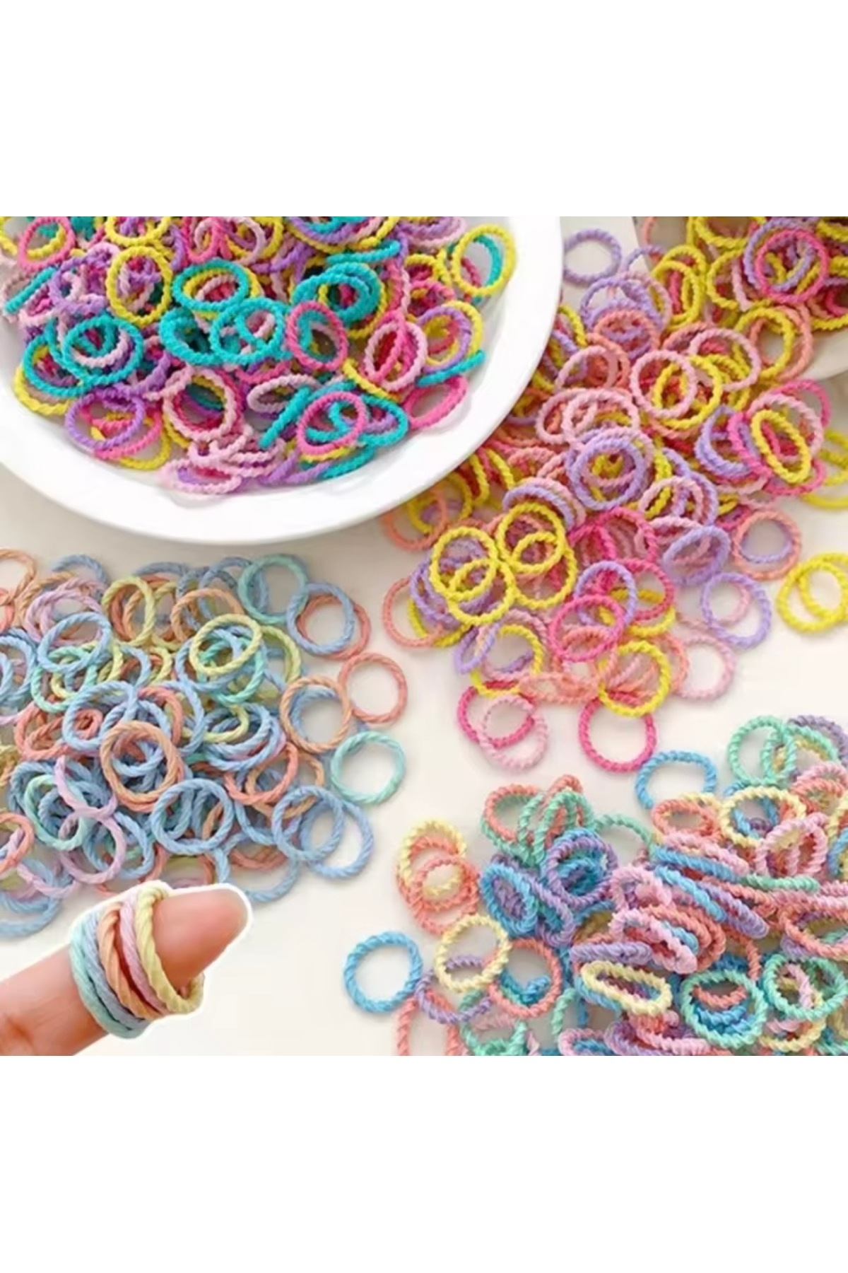 Tiny Baby Rubber Buckle 50pcs