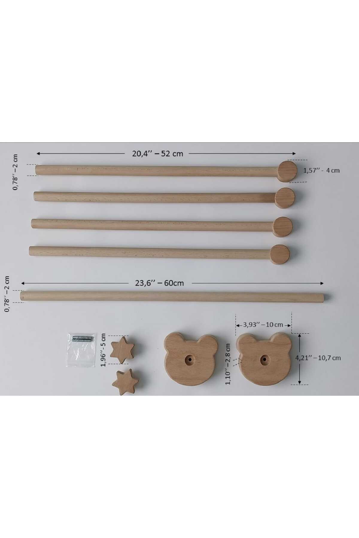 Dönence ahşap asma apartı fotoğrafı 3 (önizleme)