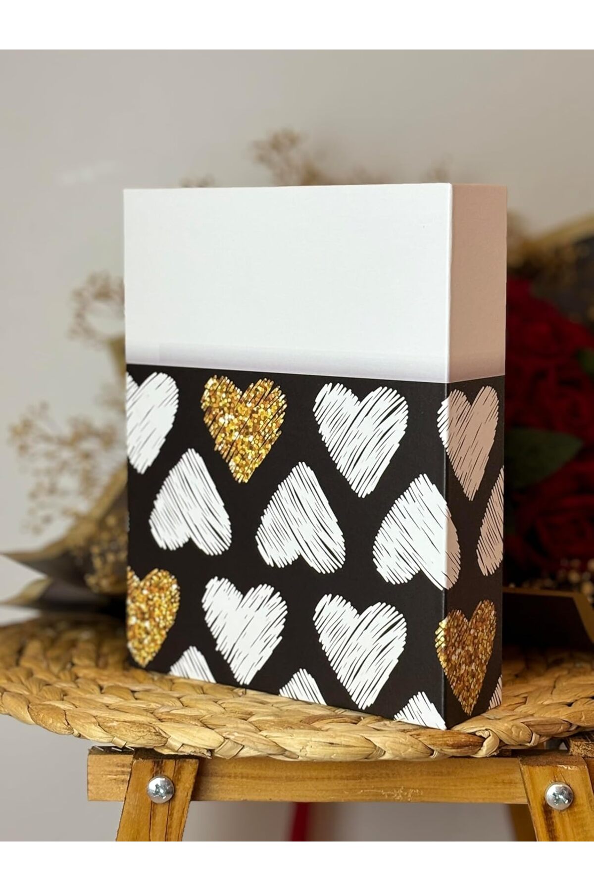 Hype Store Rabsev Fotoğraf Albümü 10x15cm 200 Lük Renkli Valentine's Desenli Anı Albümü fotoğrafı 2 (önizleme)