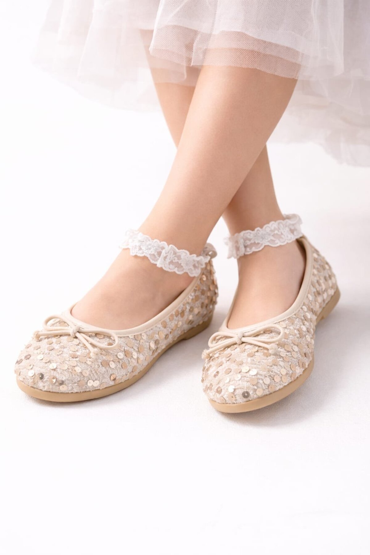 Slipcat KIZ ÇOCUK GÜNLÜK BABET FİYONK DETAYLI YUMUŞAK RAHAT TABANLI fotoğrafı 5 (önizleme)