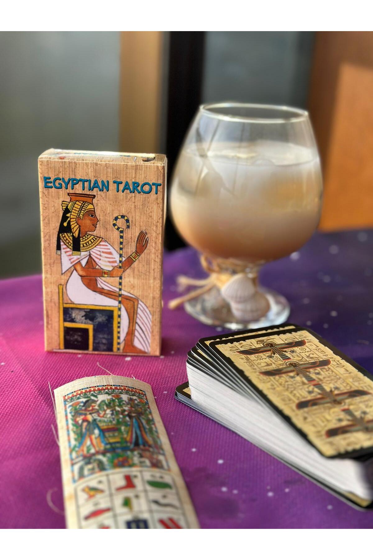 Galaksi Dükkanı Egyptıan Tarot Destesi/Antik Mısır Tarot Kartları