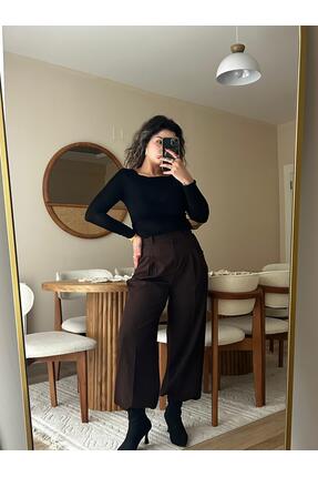 SoulWear Butik Kadın Palazzo Kumaş Pantolon