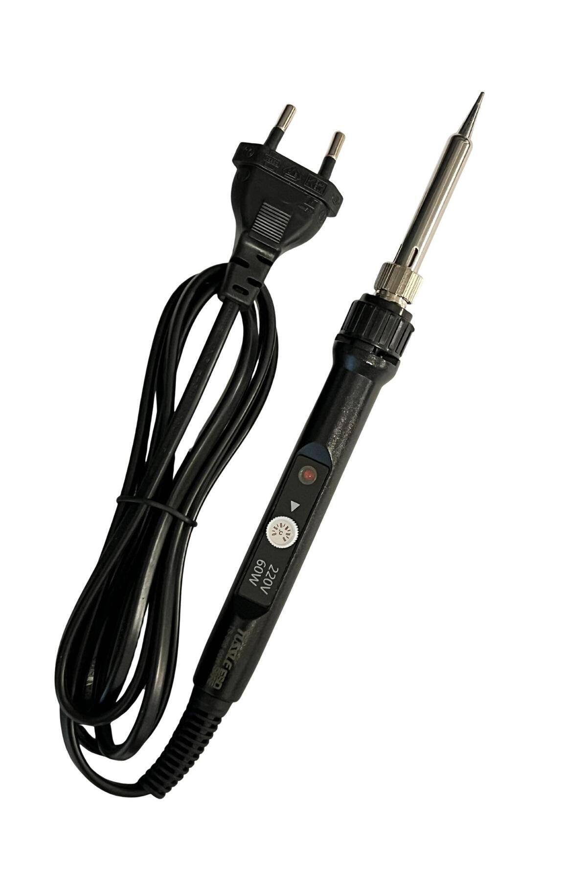 Zapex Tussle TS-906S 60 Watt Pot Isı Ayarlı Kalem Havya Siyah 200