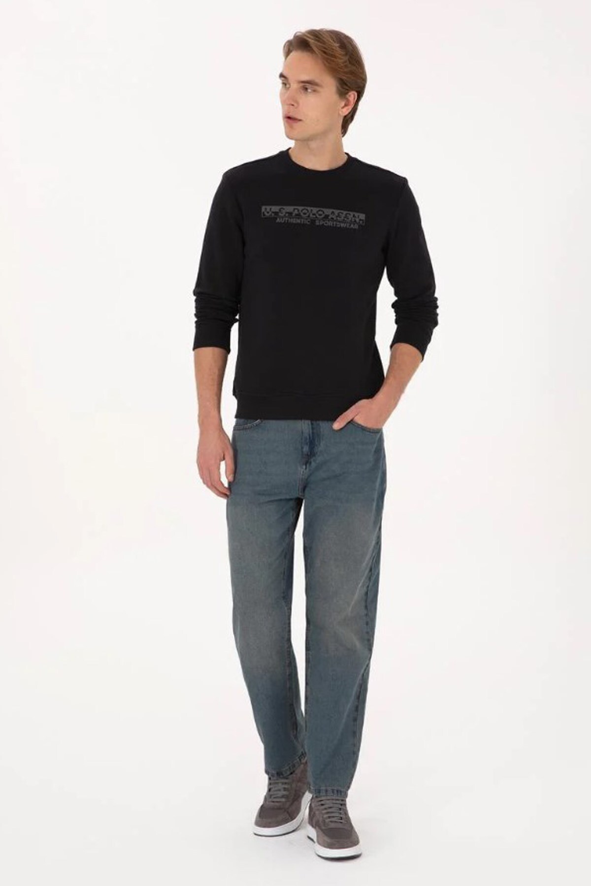 یو اس پولو سویشرت مردانه