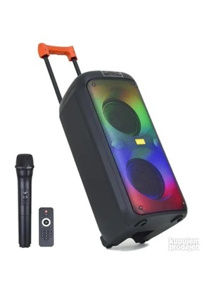 Tastech BÜYÜK BOY BLUETOOTH HOPARLÖR KABLOSUZ MİKROFONLU TAŞINABİLİR VALİZ Tİ...