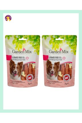 Gardenmix Kuzu Kaburgalı Köpek Ödülü 75 gr (2 adet)